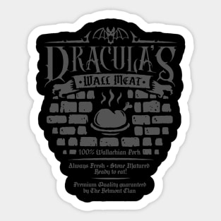 Dracula's Wall Meat Sticker